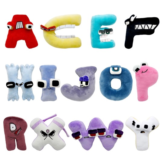 Alphabet Lore But Everyone Is I - Alphabet Lore But Only Plush Toys  #alphabetlore #F 