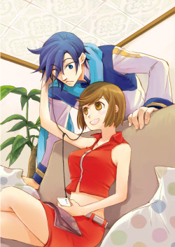 kaito-and-meiko:  “Try listening to this.”