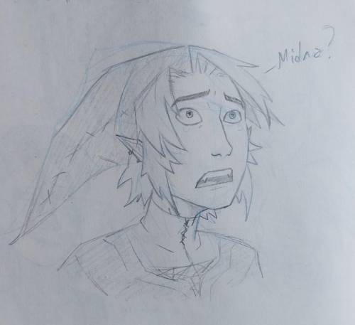 Twilight Princess Is The The Only LoZ Game I Ever Got To Play, So Sketching It Was A Must For Me.