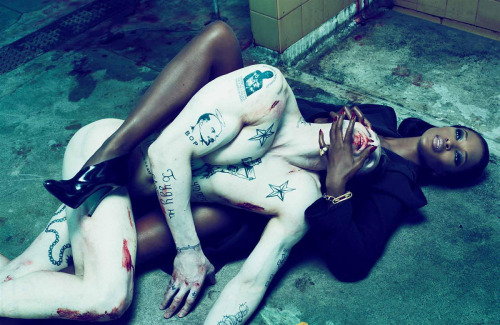 ozziehaaz: Naomi Campbell for Interview magazine