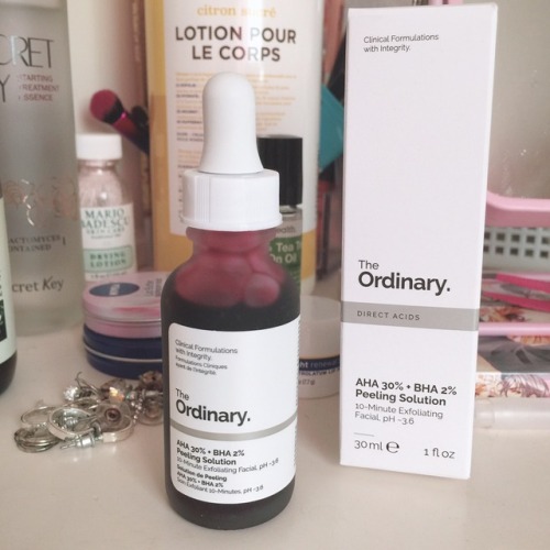 sundayskin: The Ordinary AHA 30% + BHA 2% Peeling Solution Review Keep reading