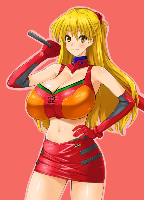 rule34andstuff:  Fictional Characters that I would “wreck”(provided they were non-fictional): Asuka Langley Soryu (Neon Genesis Evangelion). Set II.