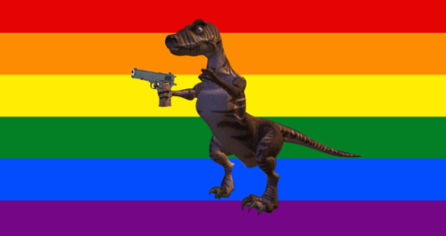 riphunter:no cops at pride just dinobot and this gun