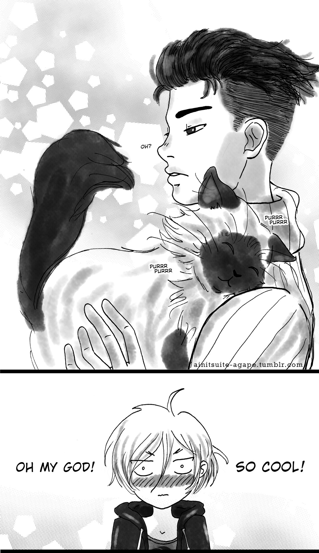 ainitsuite-agape:ainitsuite-agape: Yuri Plisetsky week DAY 4 - Animals/Pets (19.03)