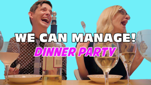 Three episodes of our web series We Can Manage is up on youtube.com/sparklepusscomedy