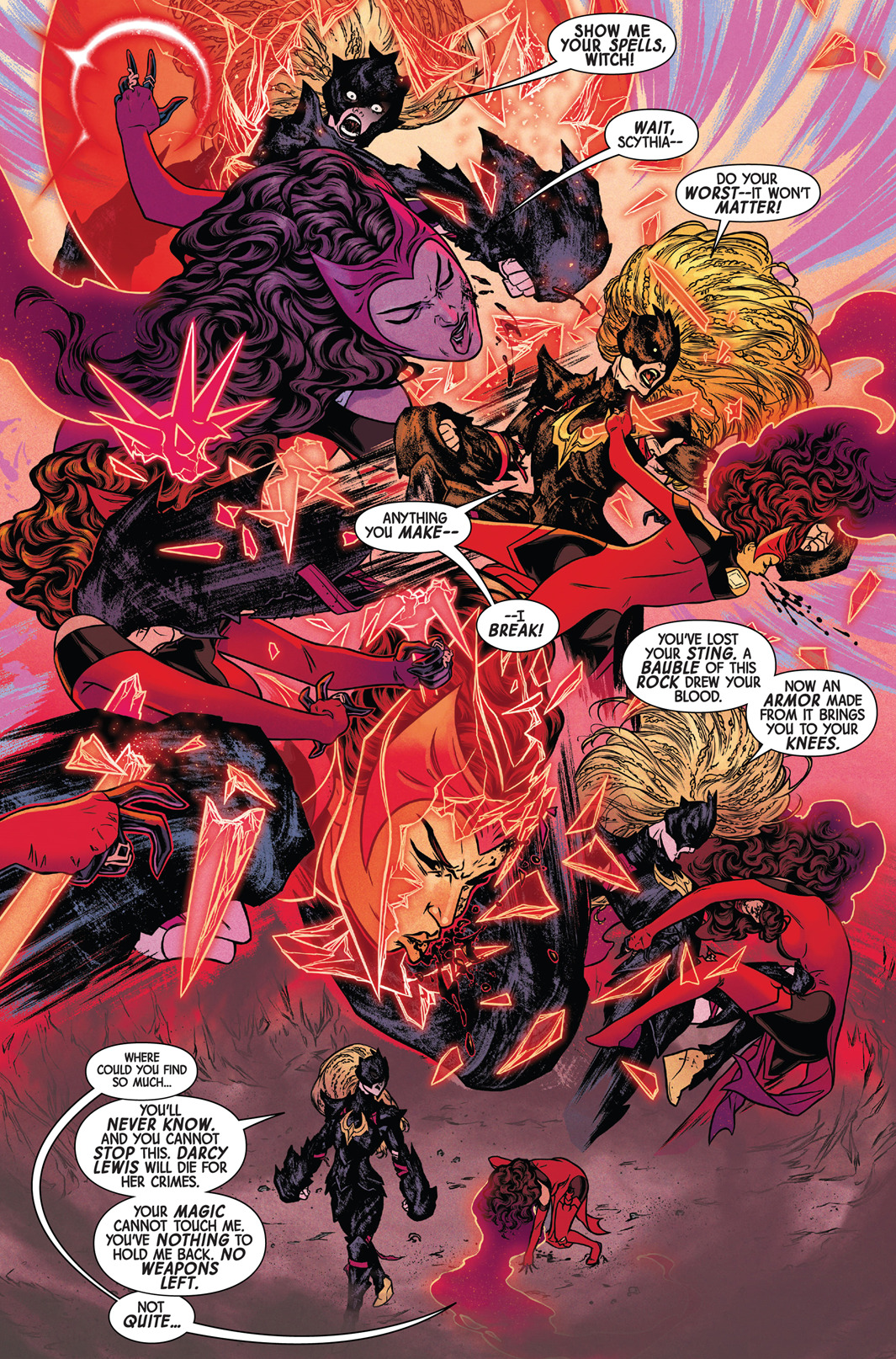 A blog dedicated to all your favorite moments — Scarlet Witch Annual #1  (2023) written by Steve