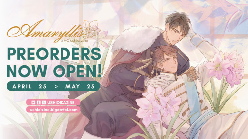 Pre-Orders NOW OPEN to May 25th 9:00 PM PST! We’re delighted to launch pre-orders for Amaryllis: A H