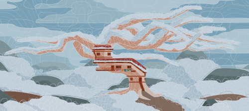 Tree House Place I Designed For Some Characters. I Haven't Drawn The Characters In A Way I'm Still Proud
