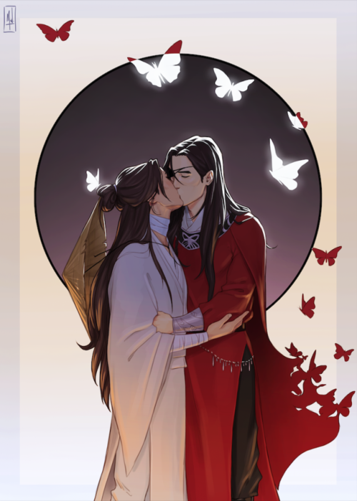 Thanks to Hua Cheng and Xie Lian for helping me fight my art block. I love them with all my heart.