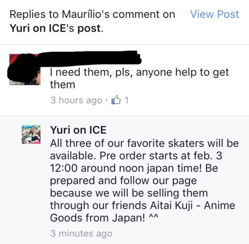 juicydolphin: Don’t Purchase Figures from anyone. I had notice that this Facebook page run by fans. 