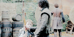 villainthirst:  Robb took them all the way down to the end, past Grandfather and Brandon and Lyanna, to show them their own tombs. Sansa kept looking at the stubby little candle, anxious that it might go out. Old Nan had told her there were spiders down