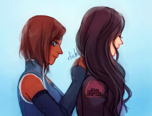 walkingnorth-art:  Stop fishing for compliments Asami you know you look good in everything.  More Ko