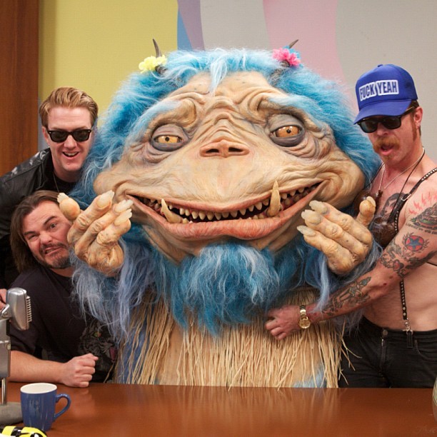 The Gorburger Show: Behind the Scenes
Josh Homme and Jesse Hughes from Eagles of Death Metal hanging out with Jack Black and Gorburger!