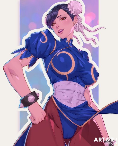Fantasy-Scifi-Art:  Fanart Chun Li By Artor Diseños 