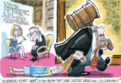 notoriousrbg:  Pat Bagley, Women and the