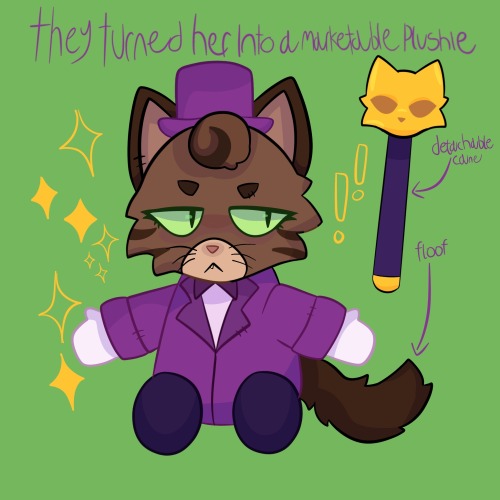 THEY TURNED HER INTO A MARKETABLE PLUSHIE...