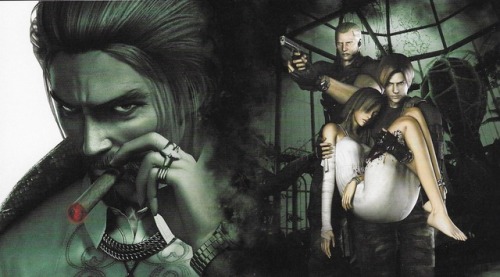 video-games-girls-play-to:resident evil darkside chronicles artwork (from biohazard darkside chronic