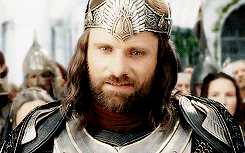 ioda:    I am Aragorn, son of Arathorn, and am called Elessar, the Elfstone, Dúnadan, the heir of Isildur Elendil’s son of Gondor. Here is the Sword that was Broken and is forged again! Will you aid me or thwart me? 
