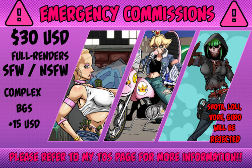 Porn Pics smashkopalace:  EMERGENCY COMMISSIONS! I