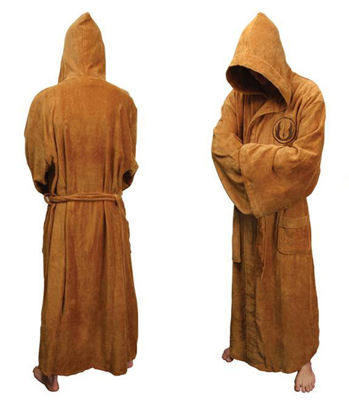 gamefreaksnz:Star Wars Jedi Bath Robe The Jedi bath robe is made of soft 100% cotton velour and has 