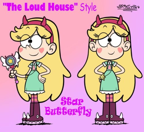 eagc1995 - ‘TLH’ Style (Redraw) - Star Butterfly by BRSstarJV