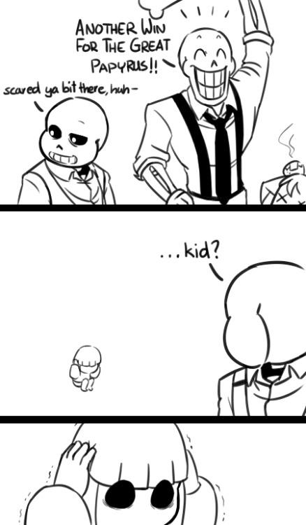 nyublackneko:  HEY LOOK ANOTHER LONG COMIC JUST AFTER THE LAST ONE BECAUSE I’M A SADISTIC PERSON TO MYSELF. :D@dokudoki (creator of Core!Frisk) and I have been talking a bit about how Core!Frisk would be in the UT Mob AU, then I got heavily inspired