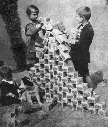 It’s Only Paper — Hyperinflation in Weimer Germany.After World War I the Kaiser was kick