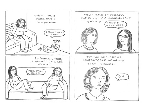 katemcdonough:  Kids are awesome! In moderation.  I’m so excited to have finally finished this comic. I’ve been working on this idea for a while, and expanded it from a shorter comic. Here is the original, and a longer description of why I don’t