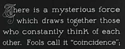 findingtheoldmeagain:  I call it fucking fate