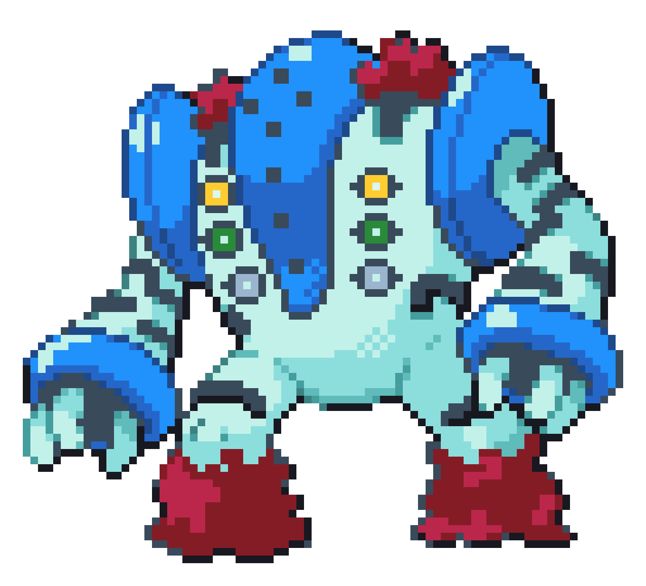 Pixilart - shiny regigigas by POKEMONKING1344