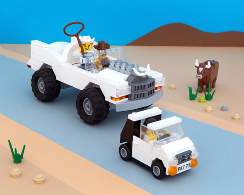 mymodernmet:  Photographer Jeff Friesen‘s series 50 States of LEGO reimagines the different states of the USA in LEGO form, humorously representing each state by capturing a unique aspect of the place’s history, geography, or culture.