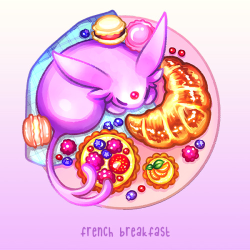 Shop ✿ Twitter ✿ Instagram ✿ Deviantart Cooking up some breakfast eevees! These will be charms, plea