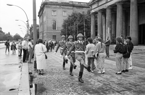 East Berlin Unter Den Linden 1986. The Neue Wache.