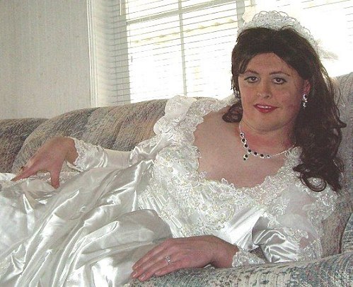 thetransgenderbride:This young and beautiful bridal crossdresser is Aspen.