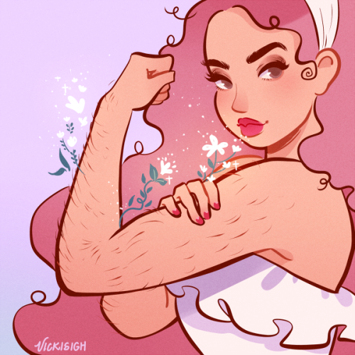 insert-clever-witticism-here: vickisigh: Your body is a garden, allow it to grow~  ღゝ◡╹)ノ♡ ❀ ✿ 