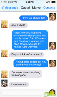 textsfromsuperheroes:  Texts From SuperheroesFacebook | Twitter | Patreon  Oh shut up little boy. You stole the Marvel name.