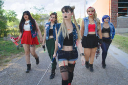 lunavalleycosplay:  Punk-style Sailor Senshi inspired cosplay ♥