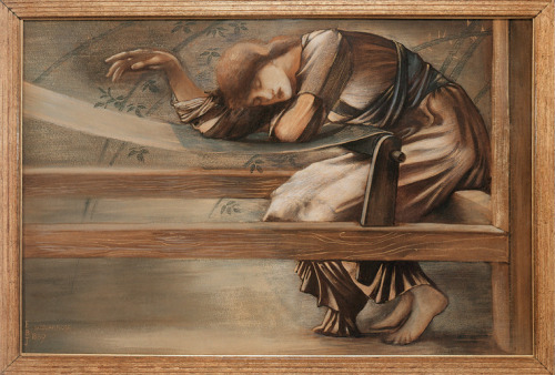 Study for the Garden Court, Edward Burne-Jones