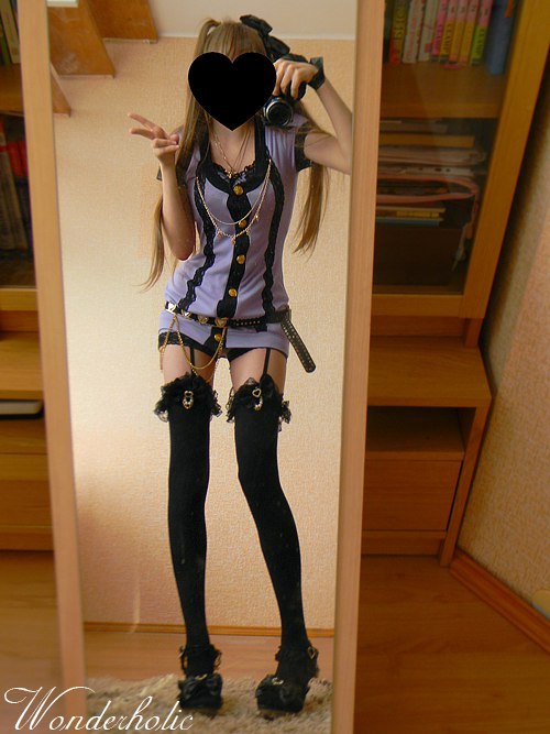 legs and knee socks