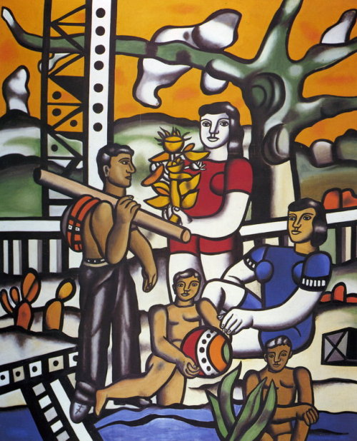 artist-leger: The Camper via Fernand Léger