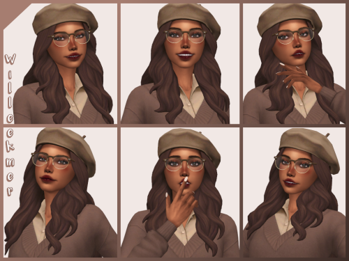  Modeling Pose Pack #7 (ART LOVER trait)Use my cc? TAG ME! I would love to see your creations <