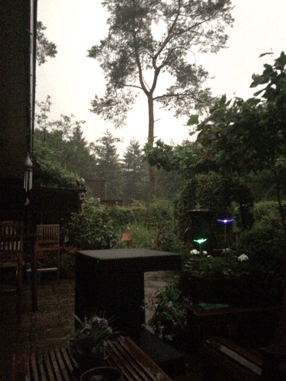 venus-luna:  I managed to take a picture during a lightning strike tonight! It was