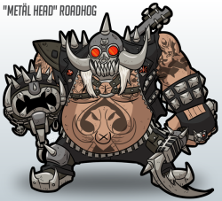  Just an idea I had for a skin for Roadhog.