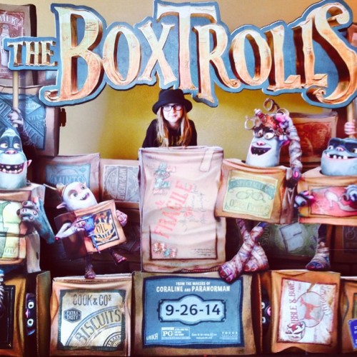 I can’t wait to see The Boxtrolls!! #theboxtrolls