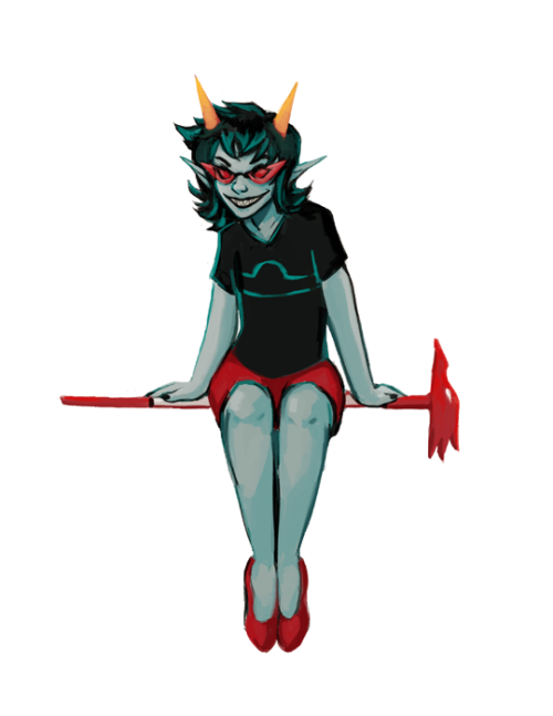 makarel:Congratulations your dashboard has been visited by the floating Terezi.Like/reblog for Justi