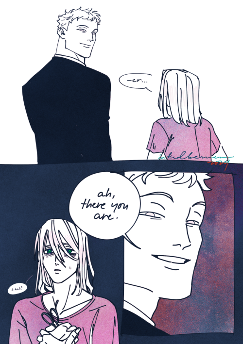 I Have A Headcanon That Yoichi Trims AFO's Hair Because I Can't Help But Compare AFO's Nicely Trimmed