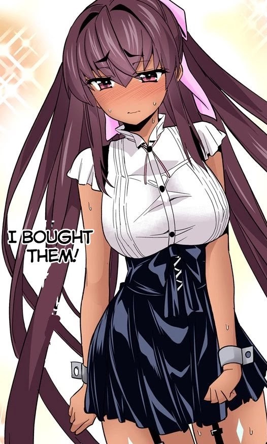 Anime Girl With Garters Anime Girl With Garters