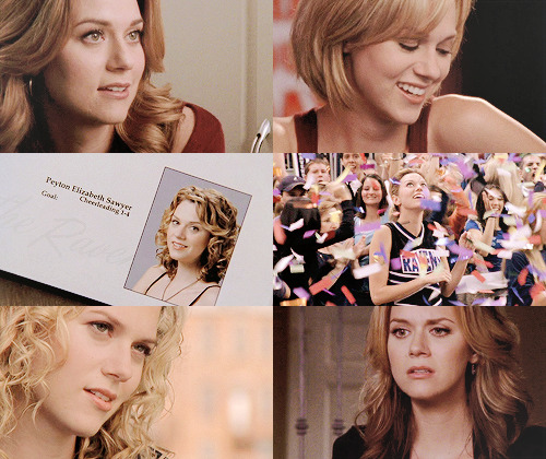 brulians:get to know me meme: [3/5] favorite female characters » peyton sawyer“ it’s not about who i