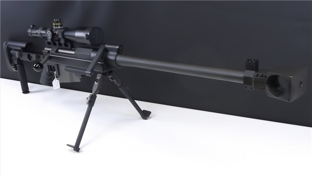 gunrunnerhell:  PGM Hecate II A French made 12.7x99mm (50 BMG) bolt-action rifle.