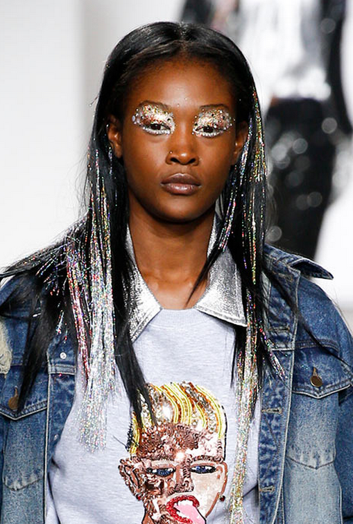 black-model-famous:  Ashish Spring/Summer 2015 #Chantelle Brown-Young #Maddie Seisay #Sienna